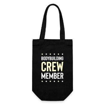 Bodybuilding Crew - Geschenkbeutel für Flaschen - Schwarz - Vorne