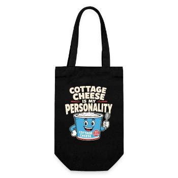 Cadeau de collation riche en protéines pour les amateurs de gastronomie - Sac à bouteille - noir - Devant