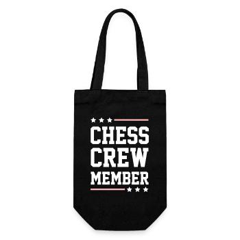 Chess Crew - Gift Bag for Bottles - black - Front