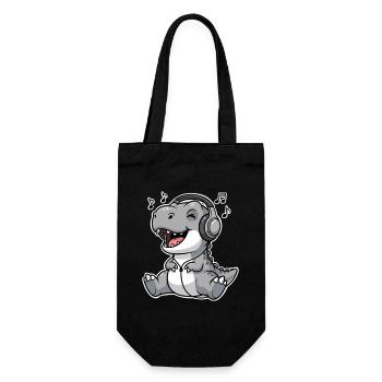 Écoute de musique T Rex - Sac à bouteille - noir - Devant