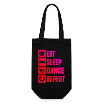 Idée de cadeau pour le breakdanceur avec breakdance - Sac à bouteille - noir - Devant