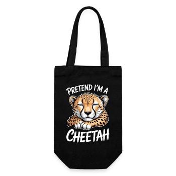 Paroles du guépard Cadeau drôle de guépard - Sac à bouteille - noir - Devant