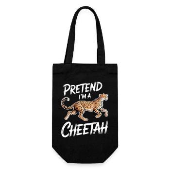 Paroles du guépard Cadeau drôle de guépard - Sac à bouteille - noir - Devant