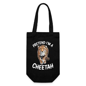 Paroles du guépard Cadeau drôle de guépard - Sac à bouteille - noir - Devant