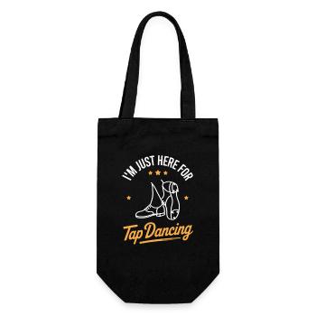 Cadeau de claquettes Danse Tap Dancing - Sac à bouteille - noir - Devant