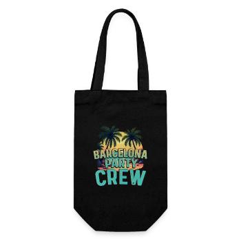 Barcelone Party Crew - Sac à bouteille - noir - Devant