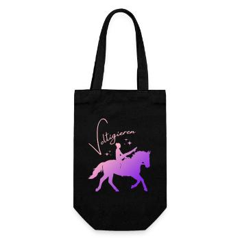 Vaulting Mill – Sport Outfit for Vaulters - Gift Bag for Bottles - black - Front