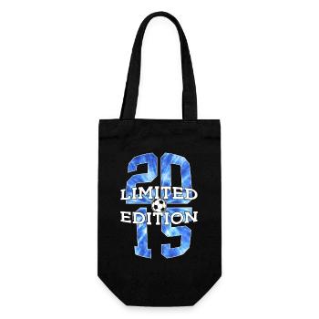 LIMITED EDITION 2015 FUßBALL 11. GEBURTSTAG - Geschenkbeutel für Flaschen - Schwarz - Vorne