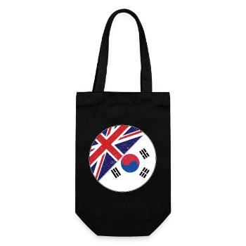 Korea - Gift Bag for Bottles - black - Front
