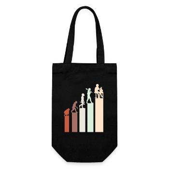 pottery - Gift Bag for Bottles - black - Front