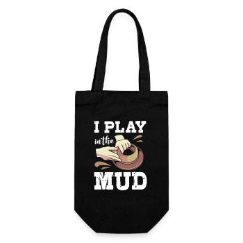 pottery - Gift Bag for Bottles - black - Front