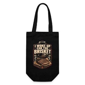 Concours de BBQ que je me suis réveillé pour le brisket - Sac à bouteille - noir - Devant