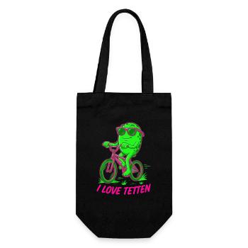J’adore l’humour adulte de Tetten pour hommes - Sac à bouteille - noir - Devant
