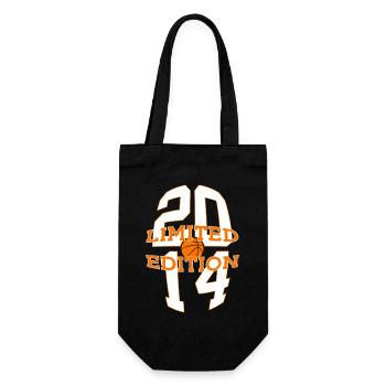 LIMITED EDITION 2014 BASKETBALL 12. GEBURTSTAG - Geschenkbeutel für Flaschen - Schwarz - Vorne
