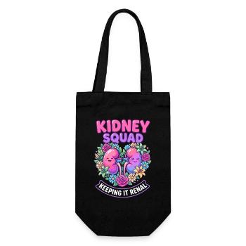 Kidney Squad Keep It Renal - Gift Bag for Bottles - black - Front