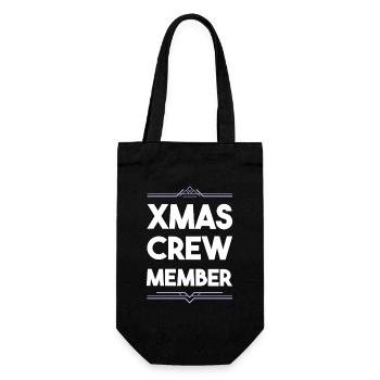 Équipage de Noël - Sac à bouteille - noir - Devant