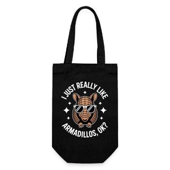 Armadillo Dictons Drôles Cadeau d’Armadillo - Sac à bouteille - noir - Devant