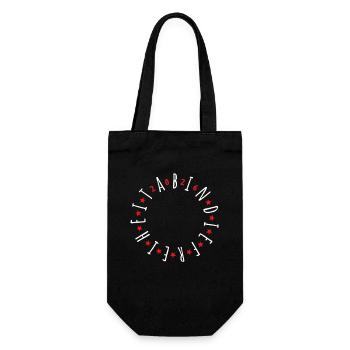 Off to Freedom 2026 - Abitur - Gift - Gift Bag for Bottles - black - Front