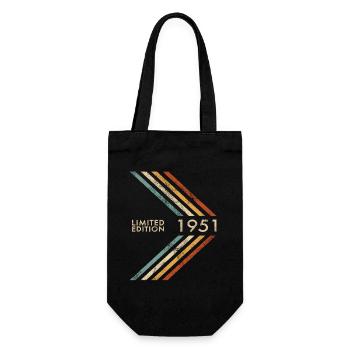 Édition limitée 1951 Anniversaire Hommes, Rétro Femmes - Sac à bouteille - noir - Devant
