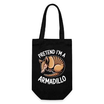 Armadillos Expressions Drôles Cadeau d’Armadillos - Sac à bouteille - noir - Devant