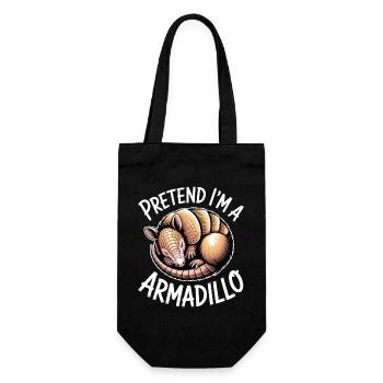 Armadillos Expressions Drôles Cadeau d’Armadillos - Sac à bouteille - noir - Devant