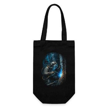 Underwater Welder Underwater Welder - Gift Bag for Bottles - black - Front