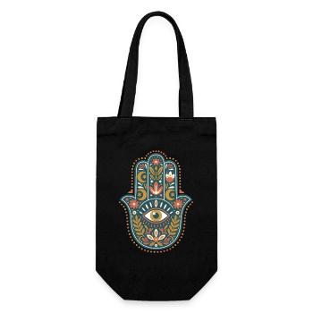 Spiritualité Géométrie Sacrée Foi Symbole Zen - Sac à bouteille - noir - Devant
