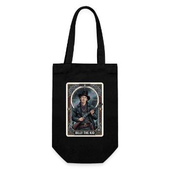 Billy the Kid Tarotkarte - Geschenkbeutel für Flaschen - Schwarz - Vorne