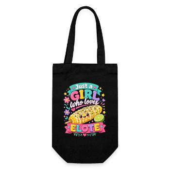 La fille aime Elote - Sac à bouteille - noir - Devant