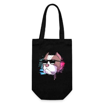 Cadeau American Bully Pet Dog Dog - Sac à bouteille - noir - Devant