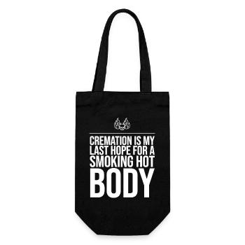 Crémation pour un corps brûlant - Sac à bouteille - noir - Devant
