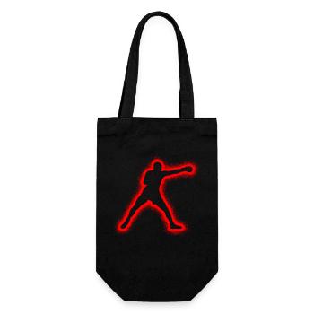 Boxe Boxe Boxeur Enfants Hommes Garçons Boxe - Sac à bouteille - noir - Devant
