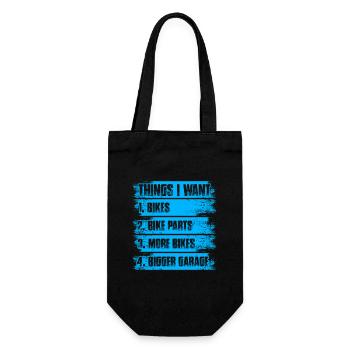Things i want Bicycle Mountain Bike MTB Downhill - Gift Bag for Bottles - black - Front