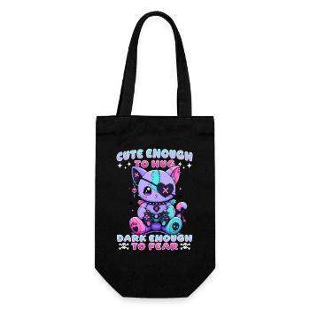 Pastel Goth Soft Goth Gaming Gamer - Sac à bouteille - noir - Devant
