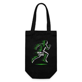 Programmers – Coding Developers & Computer Scientists - Gift Bag for Bottles - black - Front
