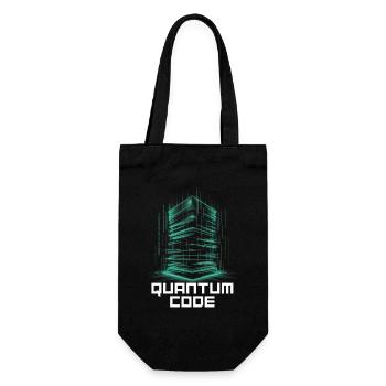 Programmers – Coding Developers & Computer Scientists - Gift Bag for Bottles - black - Front