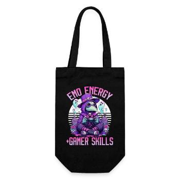Pastel Goth Soft Goth Gaming Gamer - Sac à bouteille - noir - Devant