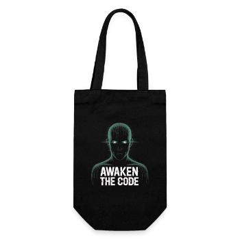 Programmers – Coding Developers & Computer Scientists - Gift Bag for Bottles - black - Front