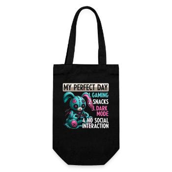 Pastel Goth Soft Goth Gaming Gamer - Sac à bouteille - noir - Devant