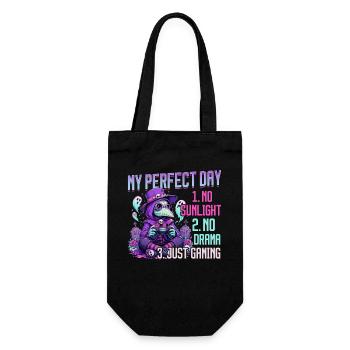 Pastel Goth Soft Goth Gaming Gamer - Sac à bouteille - noir - Devant