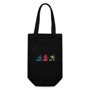 Programmers – Coding Developers & Computer Scientists - Gift Bag for Bottles - black - Front