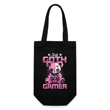 Pastel Goth Soft Goth Gaming Gamer - Sac à bouteille - noir - Devant