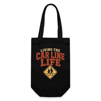 Cadeau de la ligne de pickup de l’école de mode de survie de la ligne de voitures - Sac à bouteille - noir - Devant