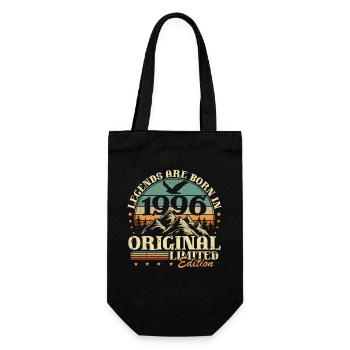 Legends 1996 Vintage 30th Birthday Gift - Gift Bag for Bottles - black - Front