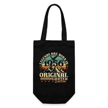 Cadeau d’anniversaire Legends 1956 Vintage 70 - Sac à bouteille - noir - Devant