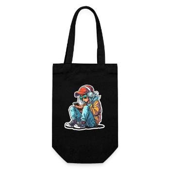 Gamer Graphics - Gift Bag for Bottles - black - Front