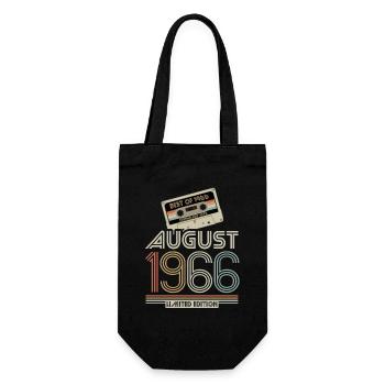 Kassette | Best of August 1966 | Limited Edition - Geschenkbeutel für Flaschen - Schwarz - Vorne