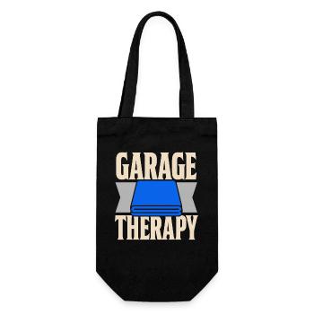 Garage Detailer Auto Detaillierung Auto Detailer - Geschenkbeutel für Flaschen - Schwarz - Vorne