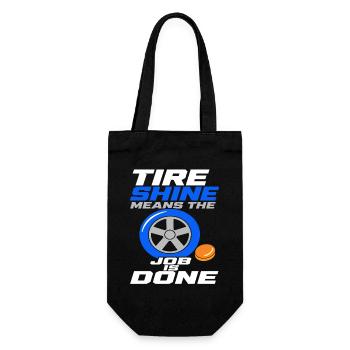Garage Detailer Car Detailing Car Detailer - Gift Bag for Bottles - black - Front