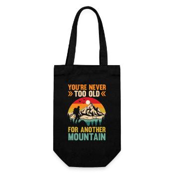 Hiking Mountain Trail Backpacking Outdoors Poaching - Gift Bag for Bottles - black - Front